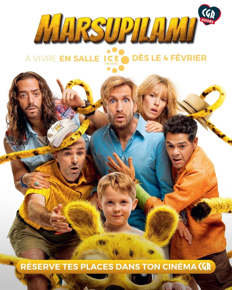 Marsupilami en salle premium ICE (CGR)