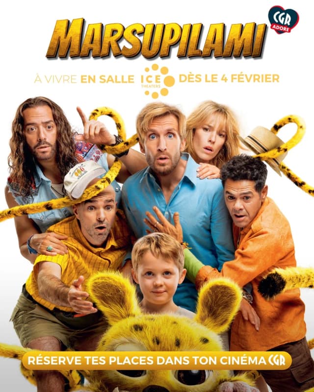 Marsupilami en salle premium ICE (CGR)