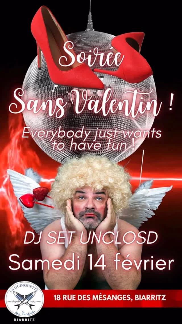 Soirée « Sans Valentin » – DJ set Unclosd