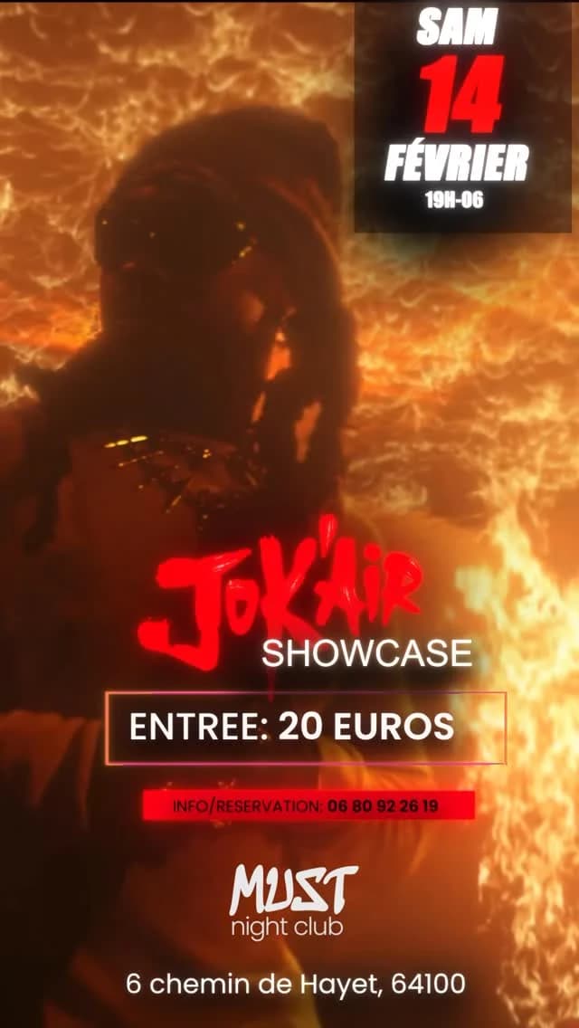 Showcase exclusif : Jok’Air en live au MUST