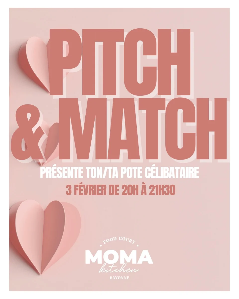 Pitch & Match au MOMA (spécial célibataires)