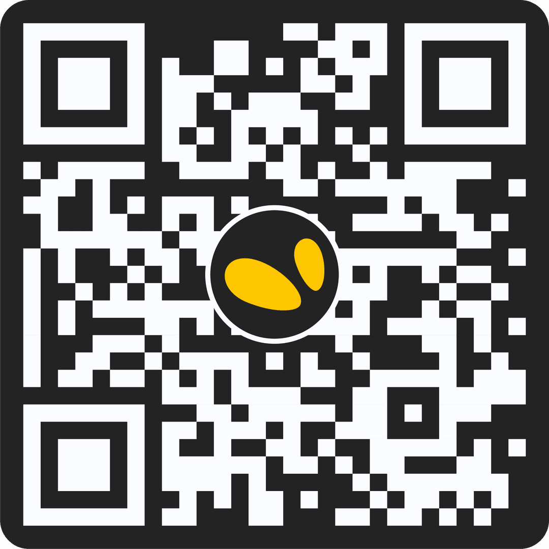 QR code pour télécharger l'application BeeHive